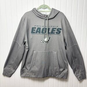 NFL Philadelphia‎ Eagles Combine Authentic Gray Hoodie Size XXL